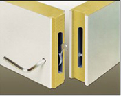 Máy điều hòa nhiệt độ PU Tủ lạnh Sandwich Panel Hook Type For Food Storage