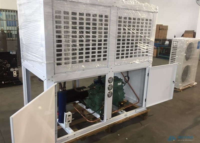 8HP Box Loại lạnh Condensing Unit Với ​​Air Cooler cho phòng kho lạnh